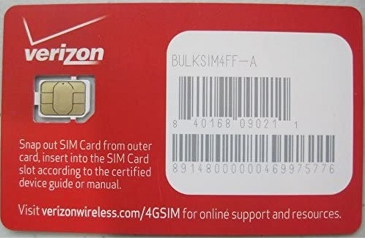 sim card verizon activate activation